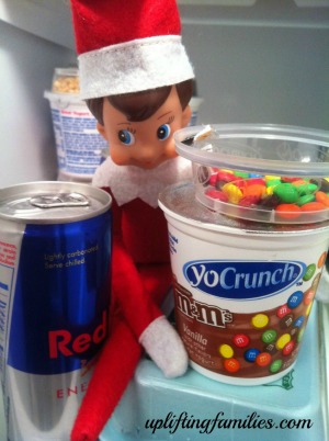 Rascal was Found Sipping on Red Bull and Eating M&Ms