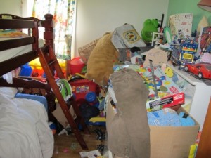 Bedroom Full Of Junk