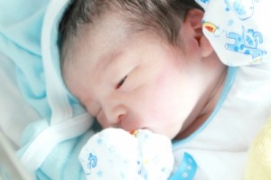 Baby Mittens on Newborn