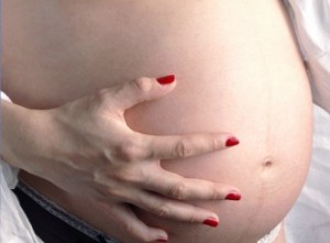 Pregnant Woman Ready for Labor to Start