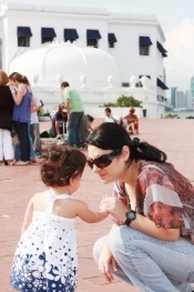 Mom Talking To Child After Temper Tantrum