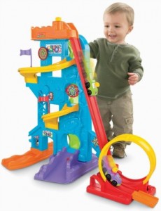 Fisher Price Little People Wheelies Loops n Swoops Amusement Park