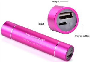 RavPower Lipstick Power Pack Cell Phone Charger