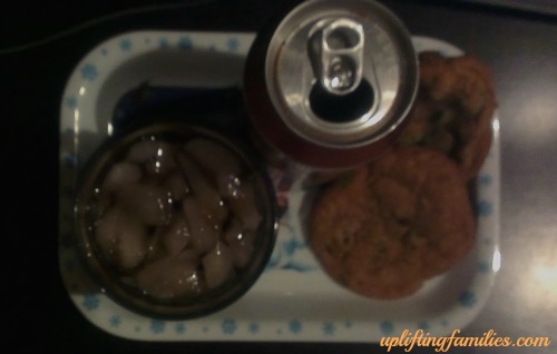 Cookies and Dr Pepper for Santa