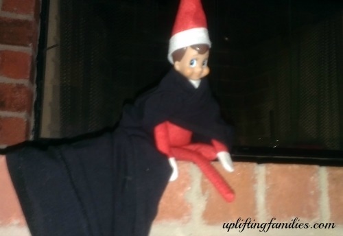 Rascal Elf on the Shelf Super Hero