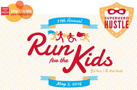 Mark Your Calenders For the 11th Annual Run for the Kids: Superhero Hustle