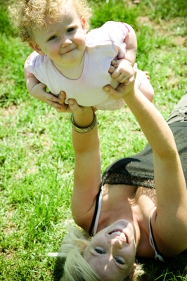 Mom and Baby Yoga at Home