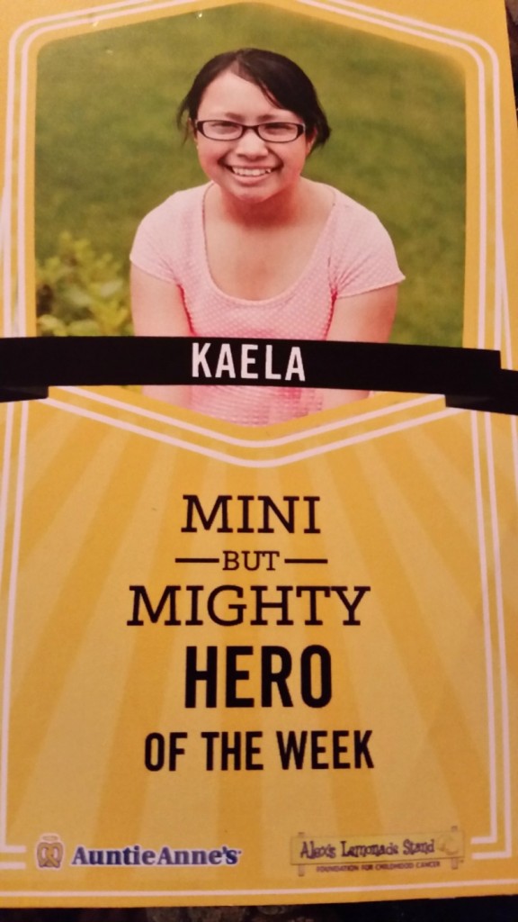 Kaela Mini But Mighty Hero of the Week
