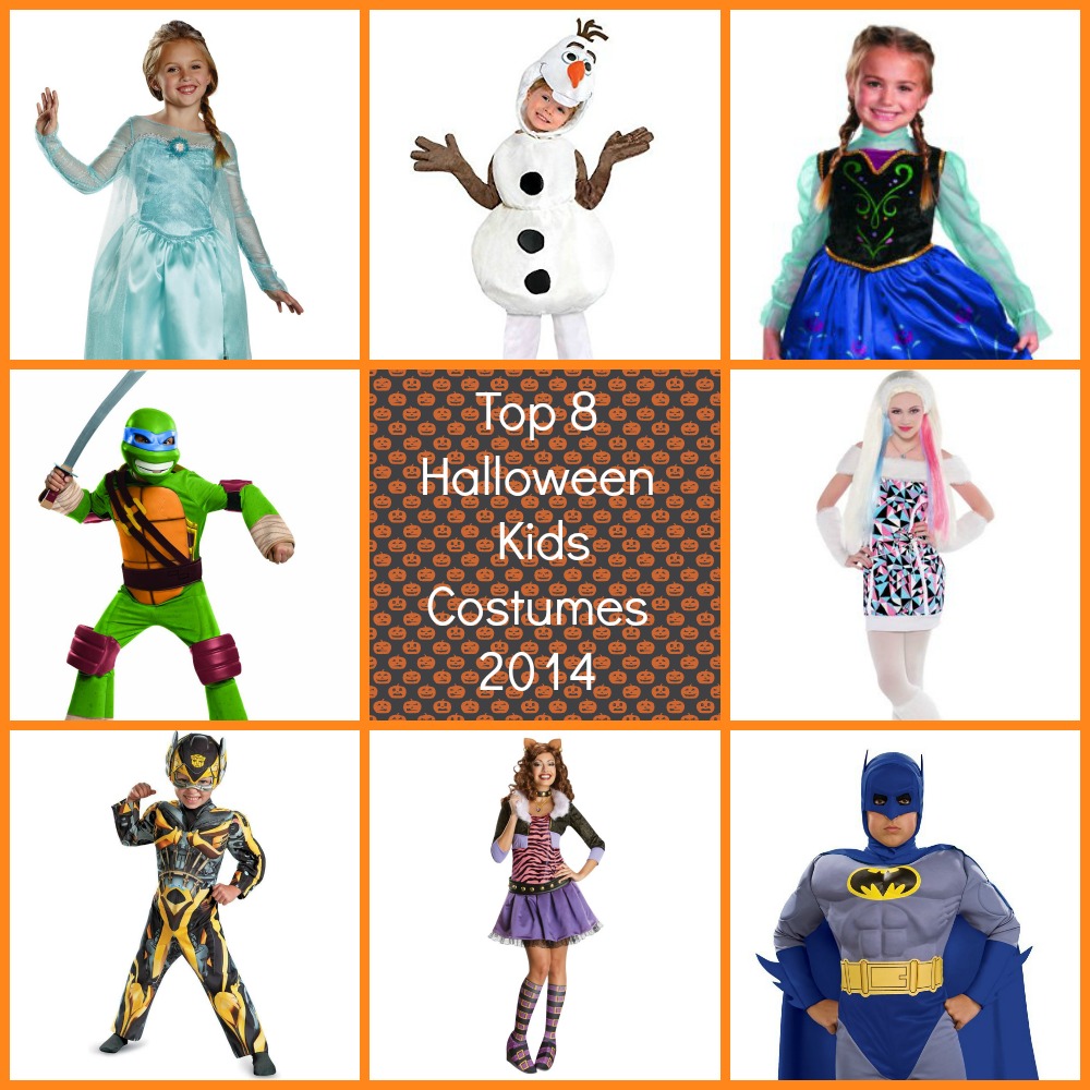 Top 8 Halloween Costumes for Kids 2014