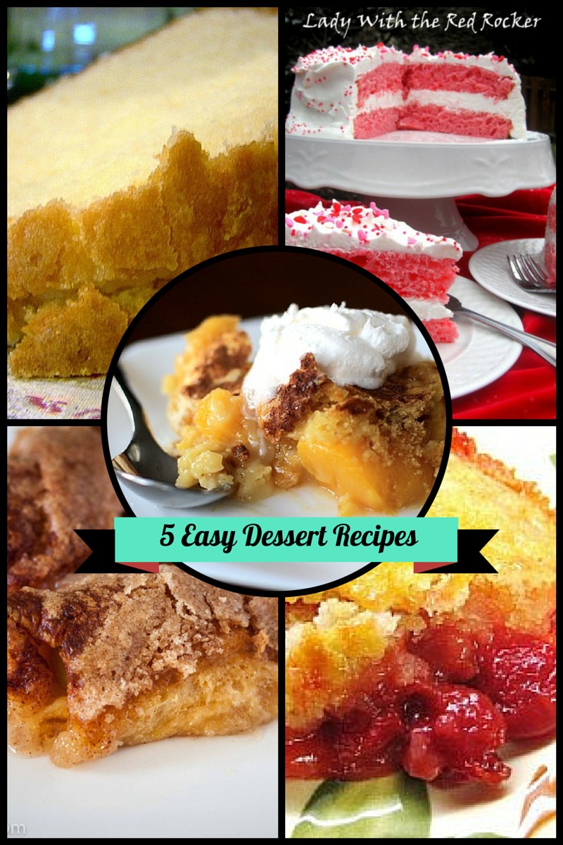 5 Easy Dessert Recipes #Thanksgiveitup