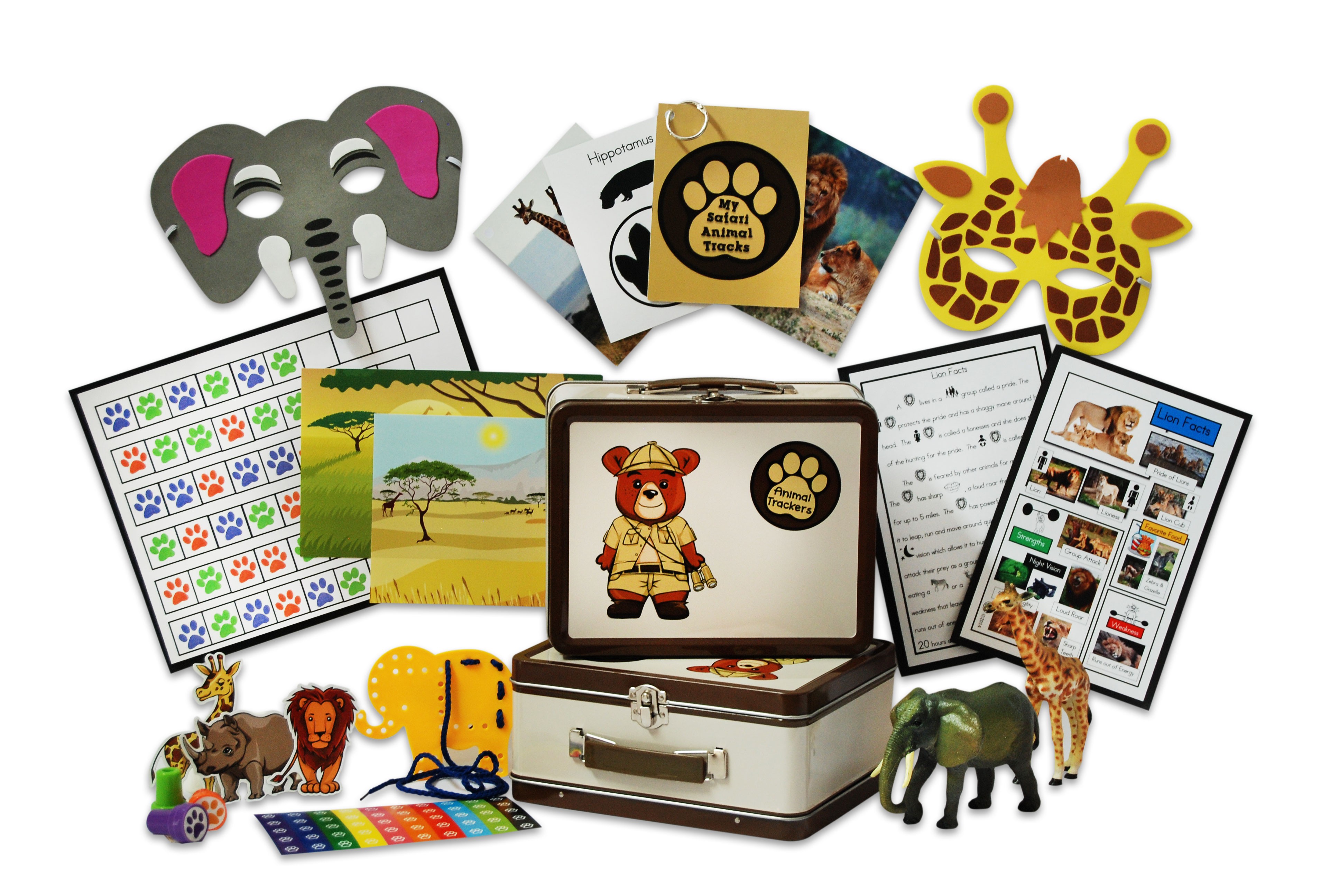 Give Your Child the Gift of Learning with Animal Trackers Club #AnimalTrackersClub