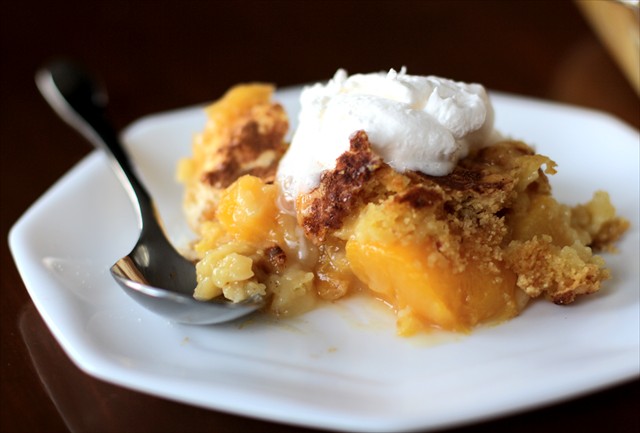 Easy Peach Cobbler