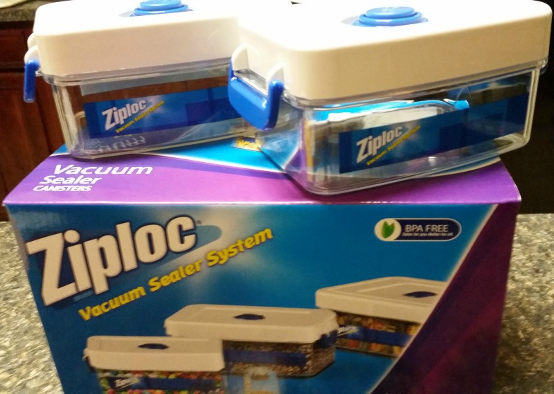 Ziploc Vacuum Canisters