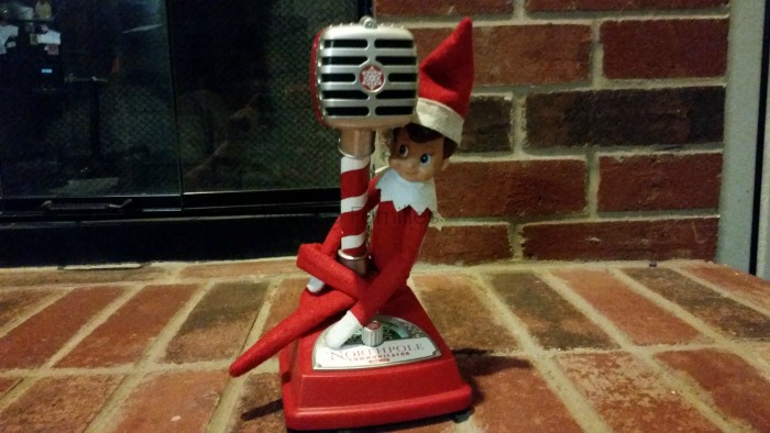Elf on the Shelf Ideas North Pole Communicator