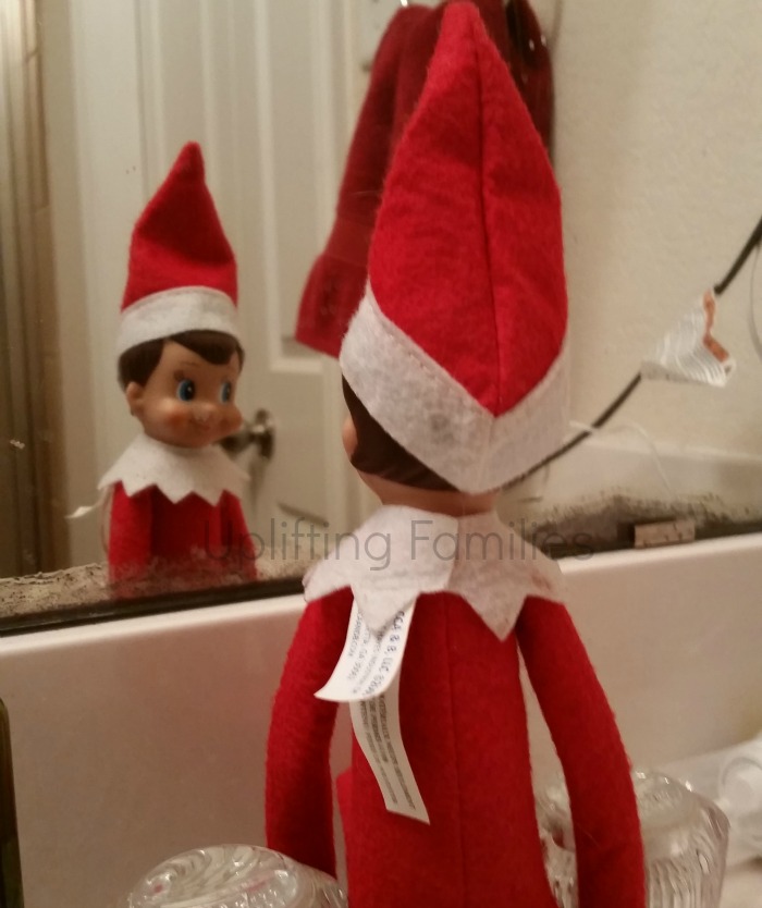 Elf on the Shelf Selfies and Ideas