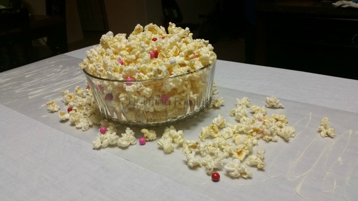 Sweet n Salty Valentine’s Day Popcorn