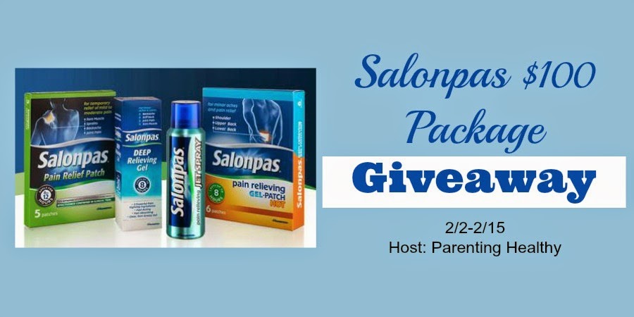 Enter to Win $100 Salonpas Prize Pack Giveaway Ends 2/15