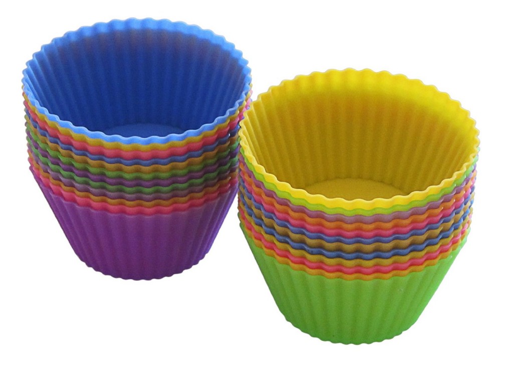 Silicon Baking Cups by Rainbow Wave Kitchen