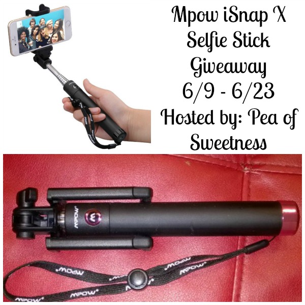 Enter to Win a Mpow Selfie Stick Giveaway Ends 6/23