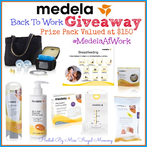 Back To Work Medela Prize Pack Giveaway Ends 6/18