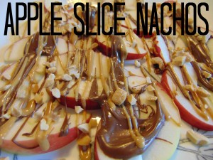 Apple Slice Nachos