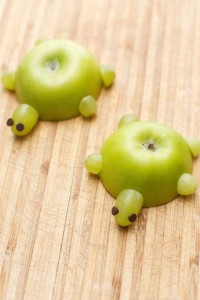 Green Healthy Apple Turtles