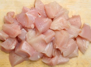 Fresh Diced Chicken Breasts