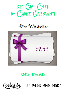 Enter to Win $25 Gift Card or Cash Giveaways Ends 11/6