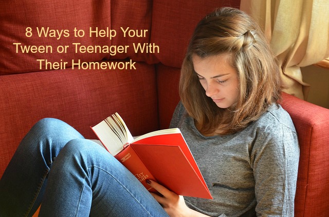 8 Ways to Help Your Tween or Teenager With Their Homework