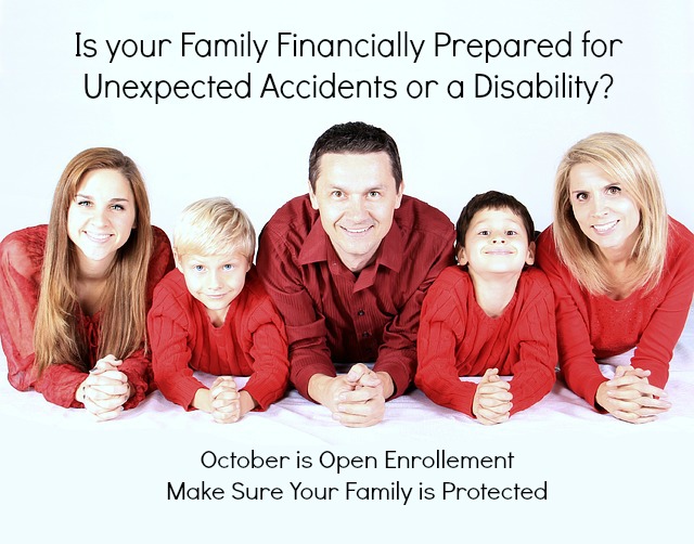 Is your Family Financially Prepared for Unexpected Accidents or a Disability