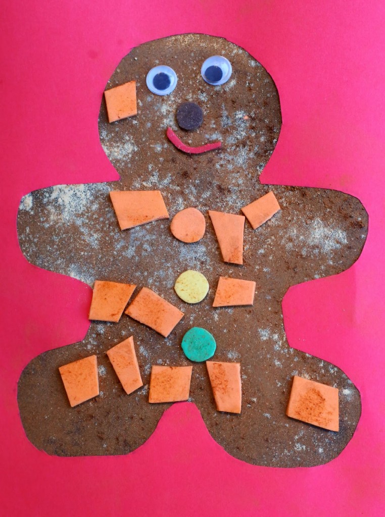 Scented Gingerbread Man Art